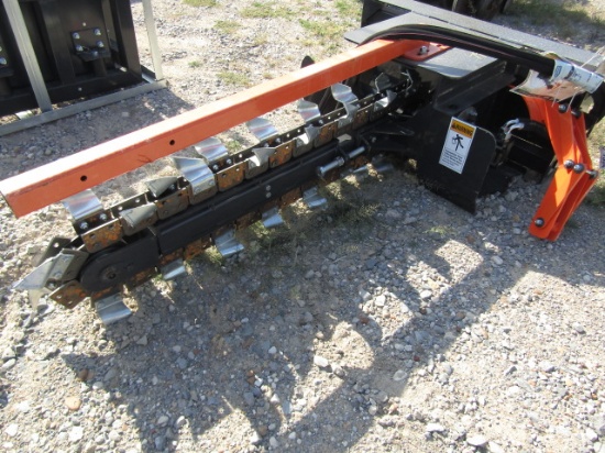7964 WOLVERINE 12-48H HYD TRENCHER S/N:ZW-01315