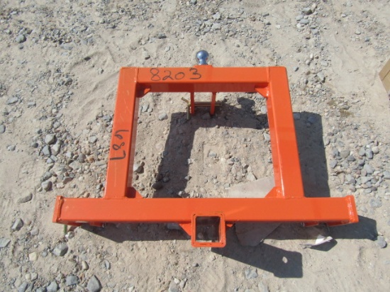 8203 WOLVERINE 3PT REC BALL HITCH