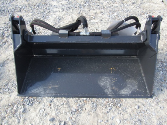 8219 WOLVERINE MINI SKID STEER COMBINATION BUCKET S/N:ZW-00154