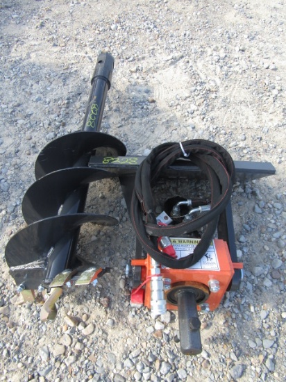 8228 WOLVERINE MINI SKID STEER AUGER W/BIT S/N:ZW-00537
