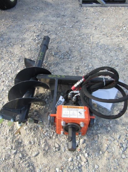 8233 WOLVERINE MINI SKID STEER AUGER W/BIT S/N:ZW-00538