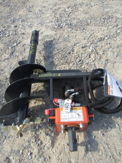 8291 WOLVERINE MINI SKID STEER AUGER W/BIT S/N:ZW-00535