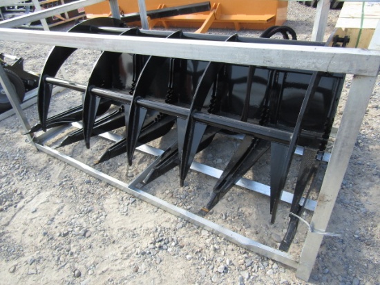 8340 WOLVERINE HYD 72'' ROOT RAKE BUCKET S/N:ZW-00003