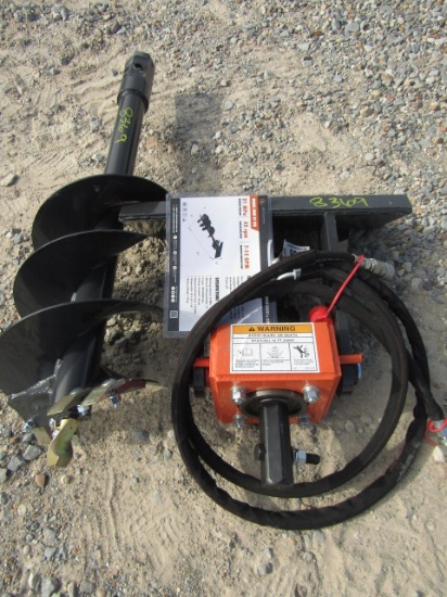 8369 Wolverine Mini Skid Steer Auger W/Bit