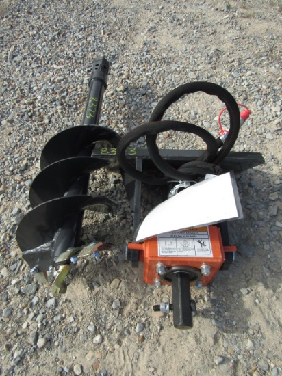 8373 Wolverine Mini Skid Steer Auger W/Bit