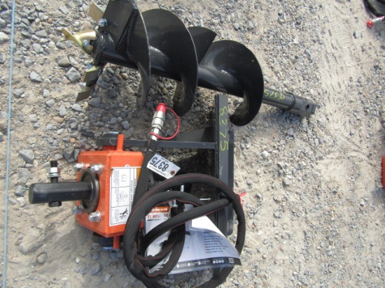 8375 Wolverine Mini Skid Steer Auger W/Bit