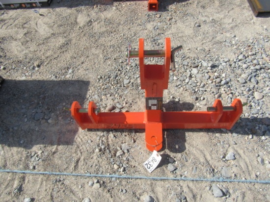 8432 WOLVERINE 3PT PIN HITCH