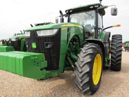 1251 8320R JOHN DEERE C/A MFD IVT W/ILS 480/80R50/DUALS 4075HRS 2015 MODEL 4075 S/N:1RW8320RAFD10225