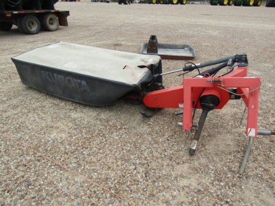 1623 DM1022 KUBOTA 3PT DISC MOWER W/540 PTO 2013 MODEL S/N:KT442104
