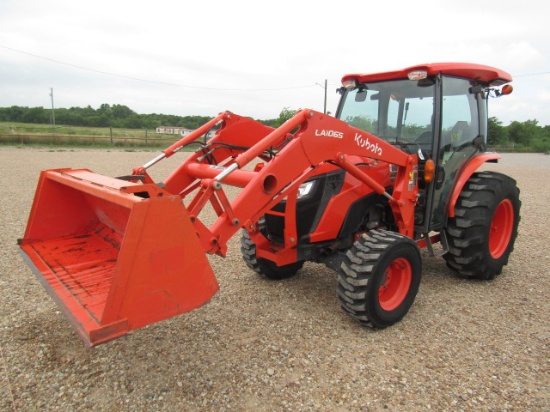 1697 MX6000 KUBOTA C/A MFD W/LA1065 LUBOTA LOADER W/3RD FUNCTION 960HRS 2021 MODEL 960 S/N:KBUL3CHCH