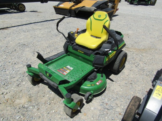 1782 Z320M JOHN DEERE ZERO TURN MOWER W/ACCEL DEEP 42'' MOWER DECK 64HRS 2024 MODEL 64 S/N:1GX320MAT