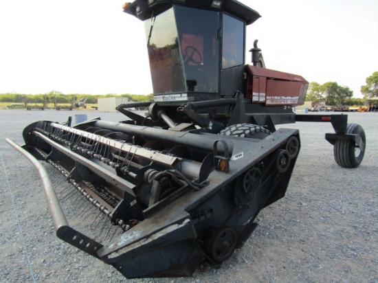 1856 9000 Macdon C/A Self Propelled Swather W/Macdon Sickle Mower Head 3091 Hours