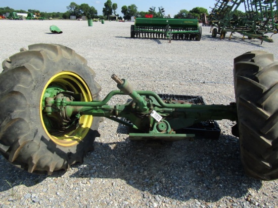 6832 Mfd Axle And Wheels W/Turbo