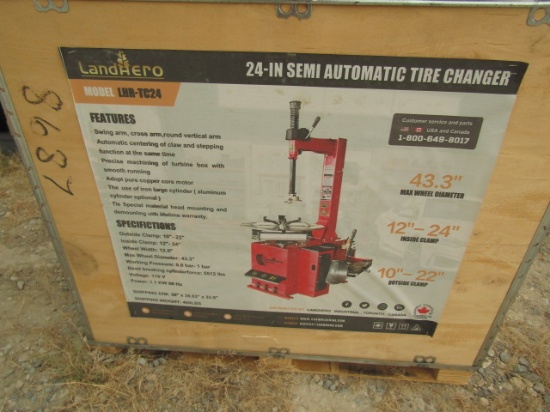 8687 LANDHONOR 24'' TIRE CHANGER