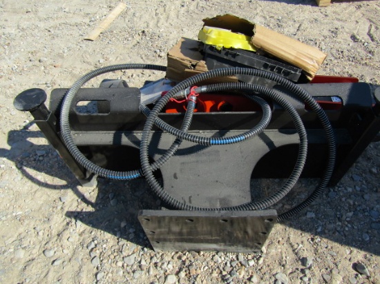 8864 WOLVERINE HYD POST DRIVER S/N:ZW-01915