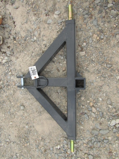 8867 Wolverine 3pt Rec Hitch S/N:Zw-10048