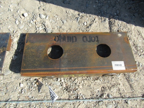 8976 MINI SKID MNT PLATE S/N:F20143