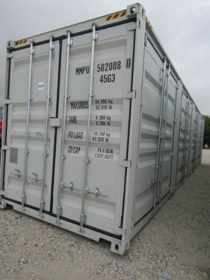 8986 40' NEW STORAGE CONTAINER