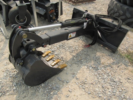 8663 LANDHONOR HYD BACKHOE FOR SKID STEER S/N:HL-00747
