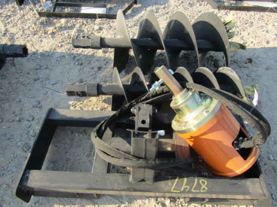 8747 LANDHONOR HYD AUGER W/2 BITS S/N:HL-00561