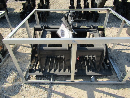 8775 Landhonor Mini Rock Grapple Bucket S/N:Hl-00581
