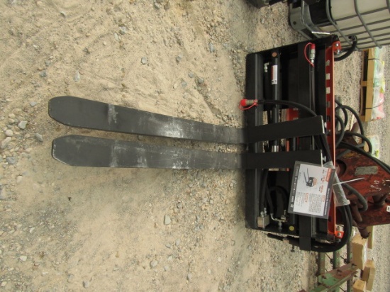 8836 WOLVERINE HYD PALLET FORKS S/N:ZW-00510
