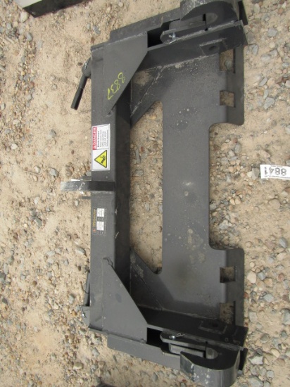 8837 WOLVERINE SKID STEER QUICK 3PT HITCH