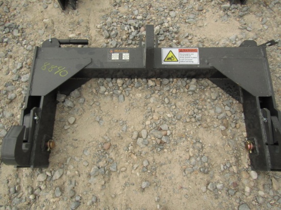 8840 WOLVERINE 3PT QUICK HITCH S/N:ZW-00390