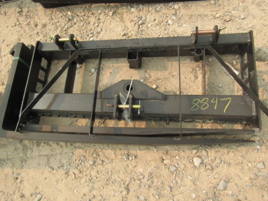 8847 WOLVERINE PALLET FORKS/HITCH S/N:ZW-10536