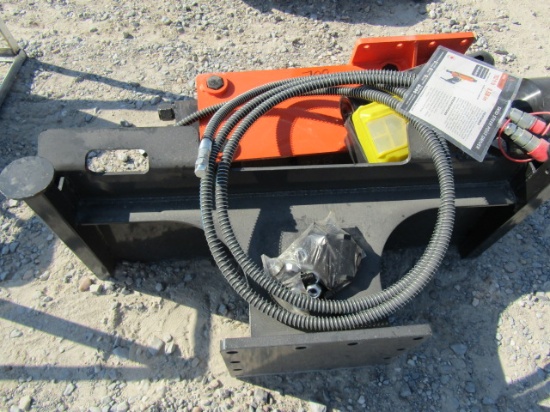 8863 Wolverine Hyd Post Driver S/N:Zw-01913