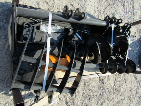 8917 GIYI 9 PC MINI EXCAVATOR EQ. SET S/N:C-10-SJB-7330