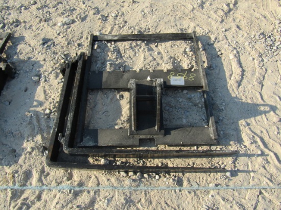 8958 GIYI EXCAVATOR PALLET FORKS S/N:F20141