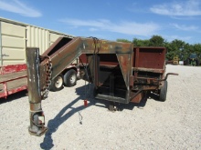 9098 12' G/N DUMP TRAILER SHOP BUILT