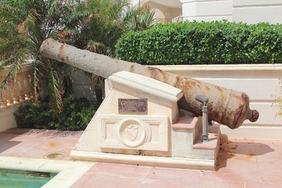 1630 Full Size Canon from the Spanish Ship "Casafuego"