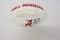 Nick Saban Alabama Crimson Tide signed logo football PSAS COA