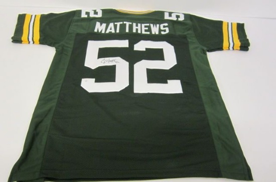Clay Matthews Green Bay Packers signed autographed jersey PAAS COA