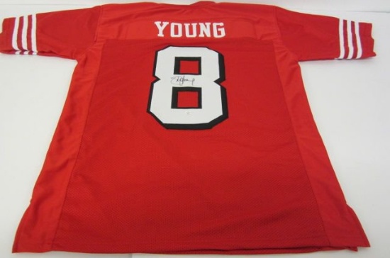 Steve Young San Francisco 49ers signed autographed jersey PAAS COA
