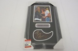 Tim McGraw Faith Hill signed autographed framed matted guitar Pick Guard PSAS COA