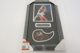 Carrie Underwood signed autographed framed matted guitar Pick Guard PSAS COA