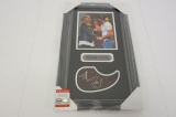 Faith Hill Tim McGraw signed autographed framed matted guitar Pick Guard PSAS COA