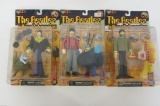 The Beatles Yellow Submarine lot of 3 sealed McFarlane action figures