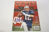 Tom Brady Patriots signed autographed Fantasy Football Sports Illustrated COA