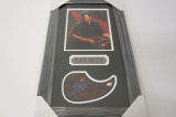 Blake Shelton signed autographed framed matted guitar pick guard PSAS COA