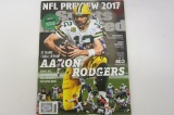 Aaron Rodgers Green Bay Packers signed autographed football magazine PSAS COA