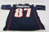 Rob Gronkowski New England Patriots signed autographed jersey PAAS COA