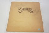 The Carpenters signed autographed record album cover PSAS COA