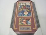 Stan Lee Ironman Marvel signed autographed framed matted 8x10 photo PAAS COA
