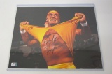 Hulk Hogan WWE WWF signed autographed 11x14 photo GA COA