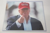 Donald Trump POTUS signed autographed 11x14 photo GA COA