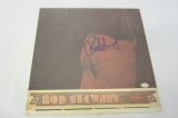 Rod Stewart signed autographed record album cover PSAS COA